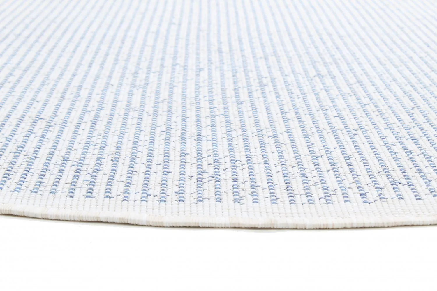 Round rug - Tromsø (blue)