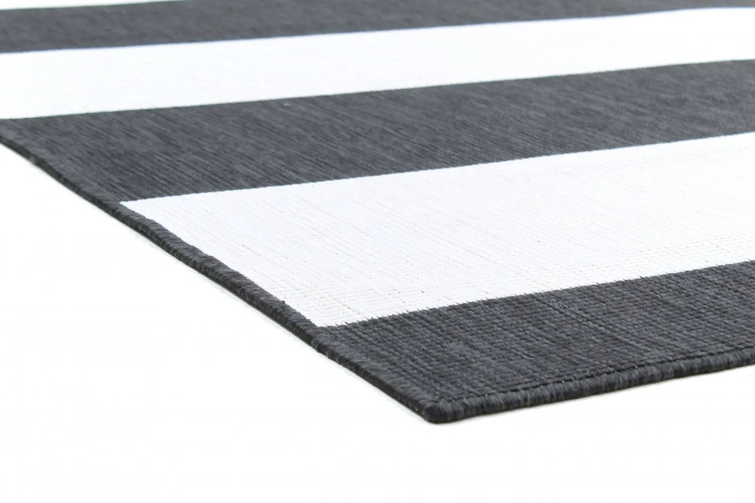 Indoor/Outdoor rug - Santana (black)