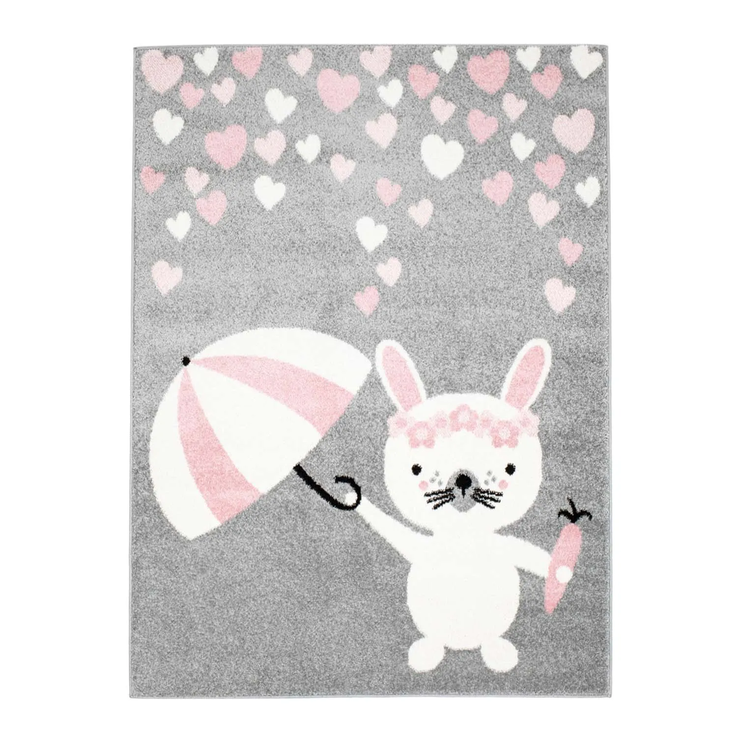 Childrens rugs - Bubble Rain (grey)