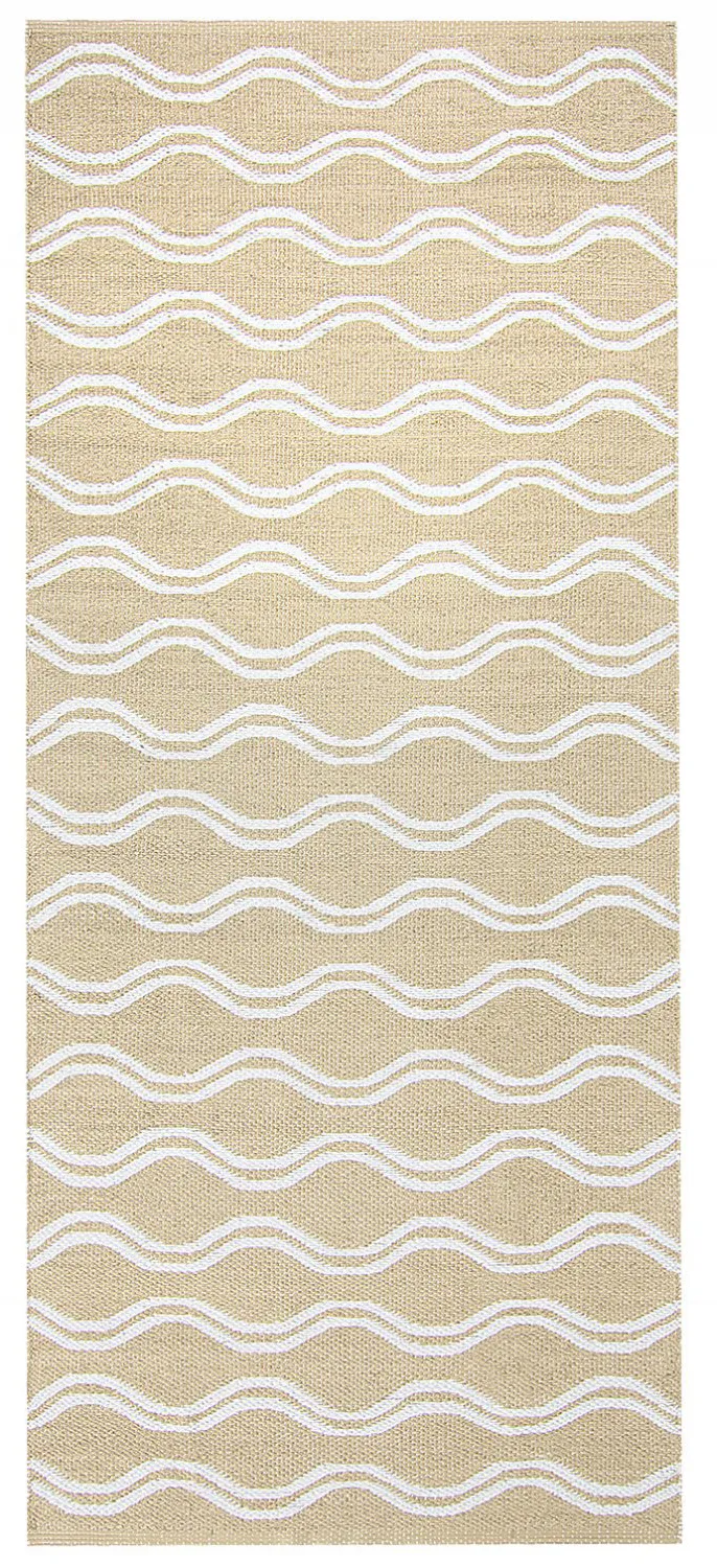 Plastic Mats - Camden (beige/white)