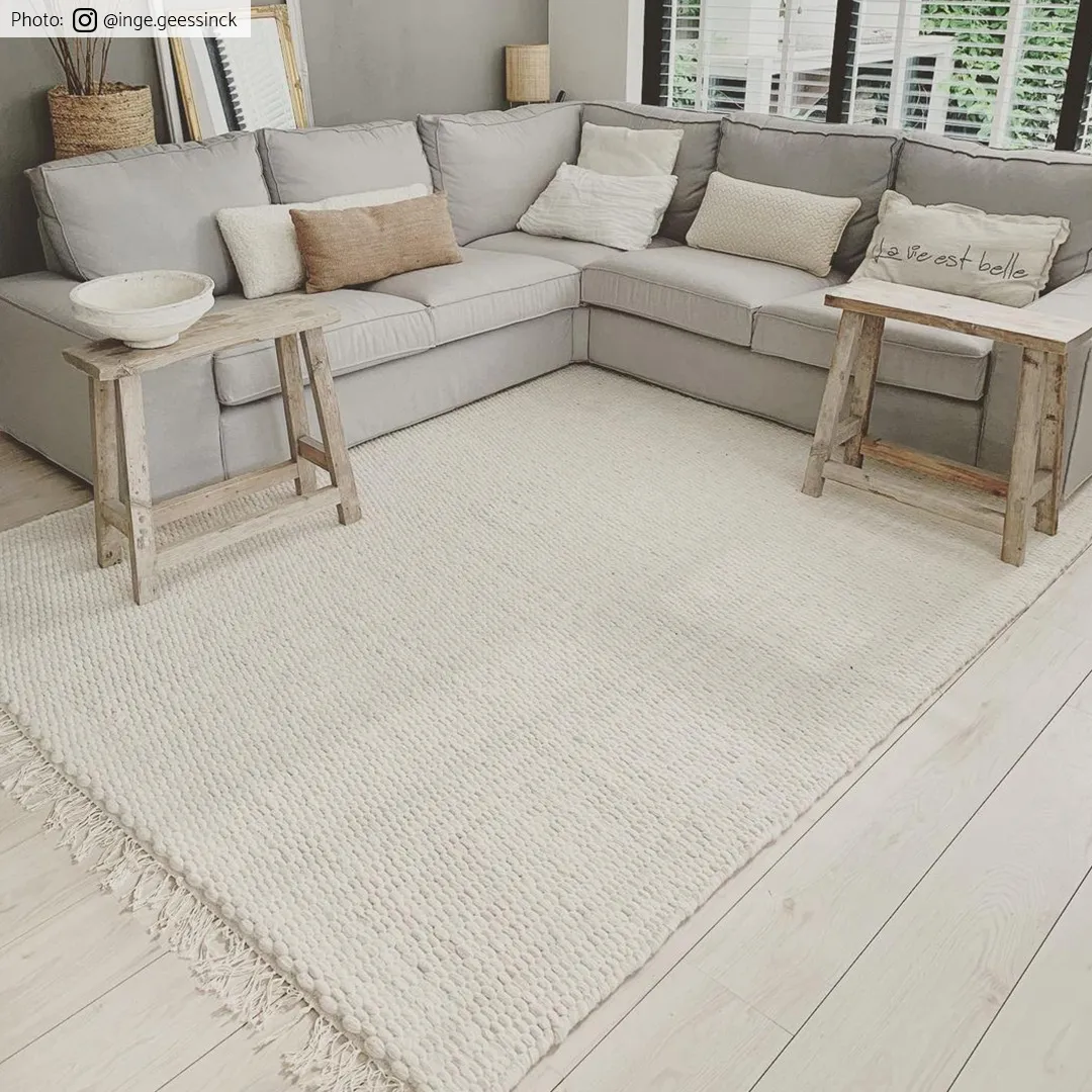 Wool rug - Cartmel (offwhite)