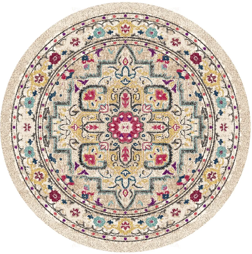 Round rug - Castro (multi)