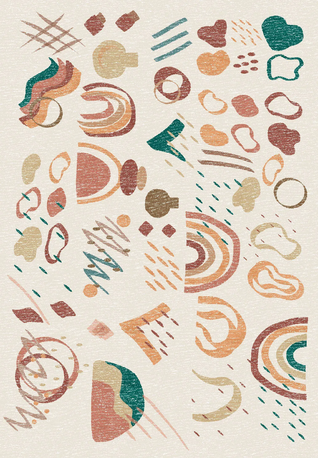 Childrens rugs - Ariel (pink)