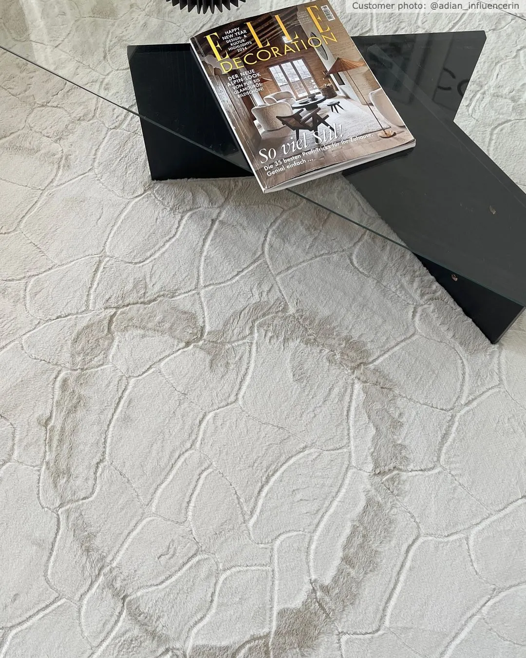 Shaggy rugs - Cora (offwhite)