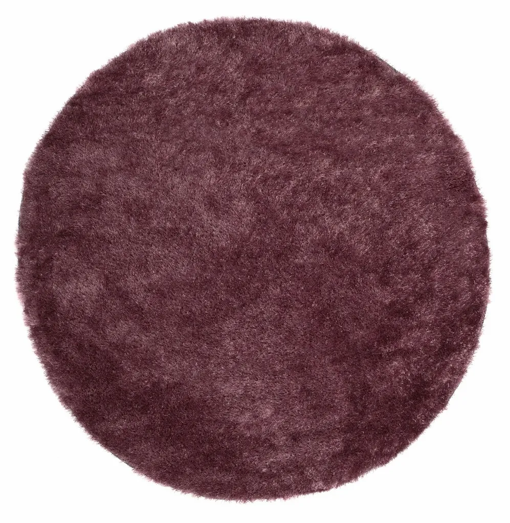 Round rugs - Cosy (ruby)