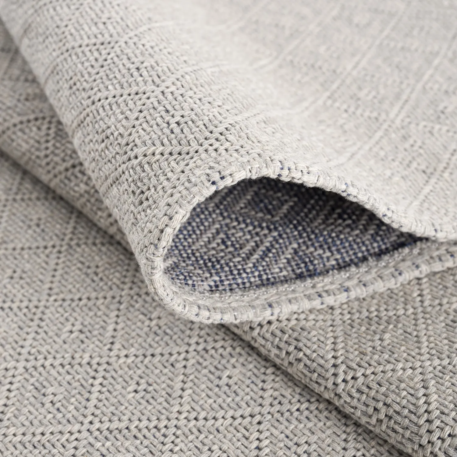 Cotton rug - Saltnes (light grey)