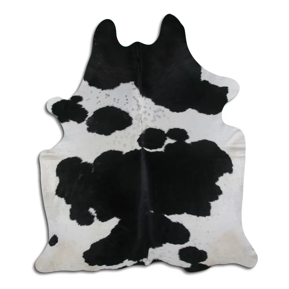 Cowhide - black and white 85