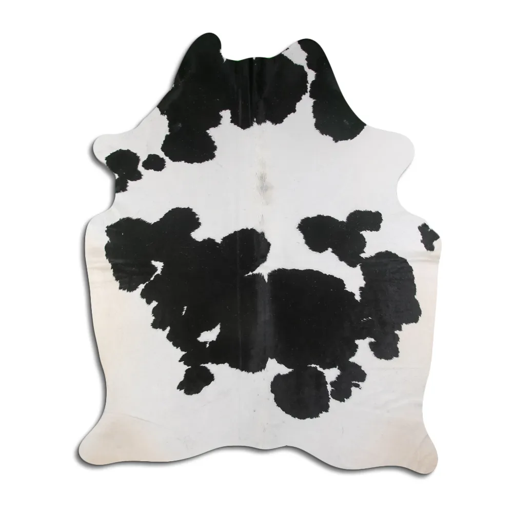 Cowhide - black and white 107