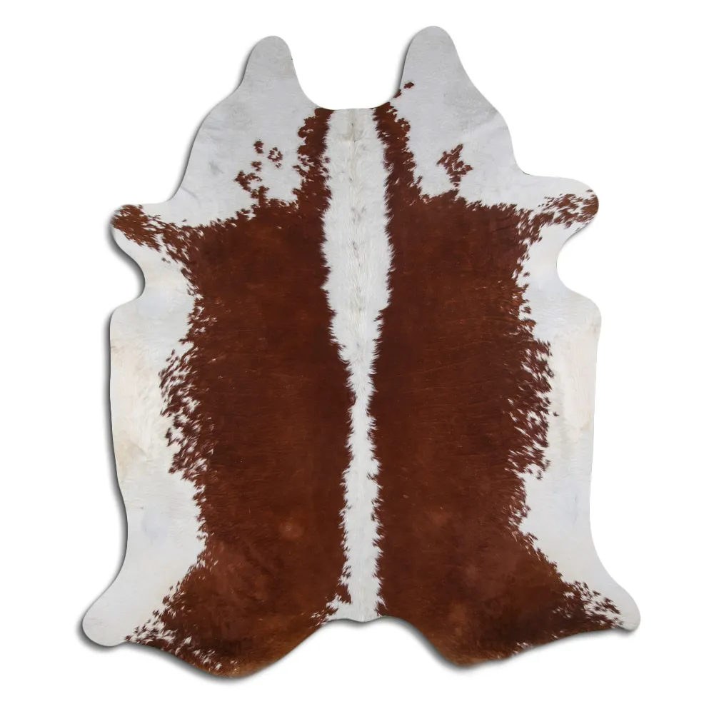Cowhide - Brown/White 122