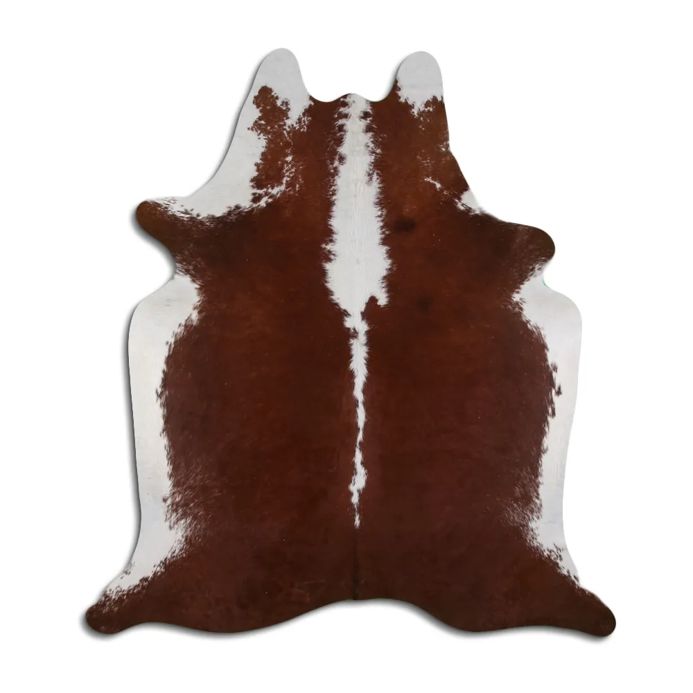 Cowhide - Brown/White 128