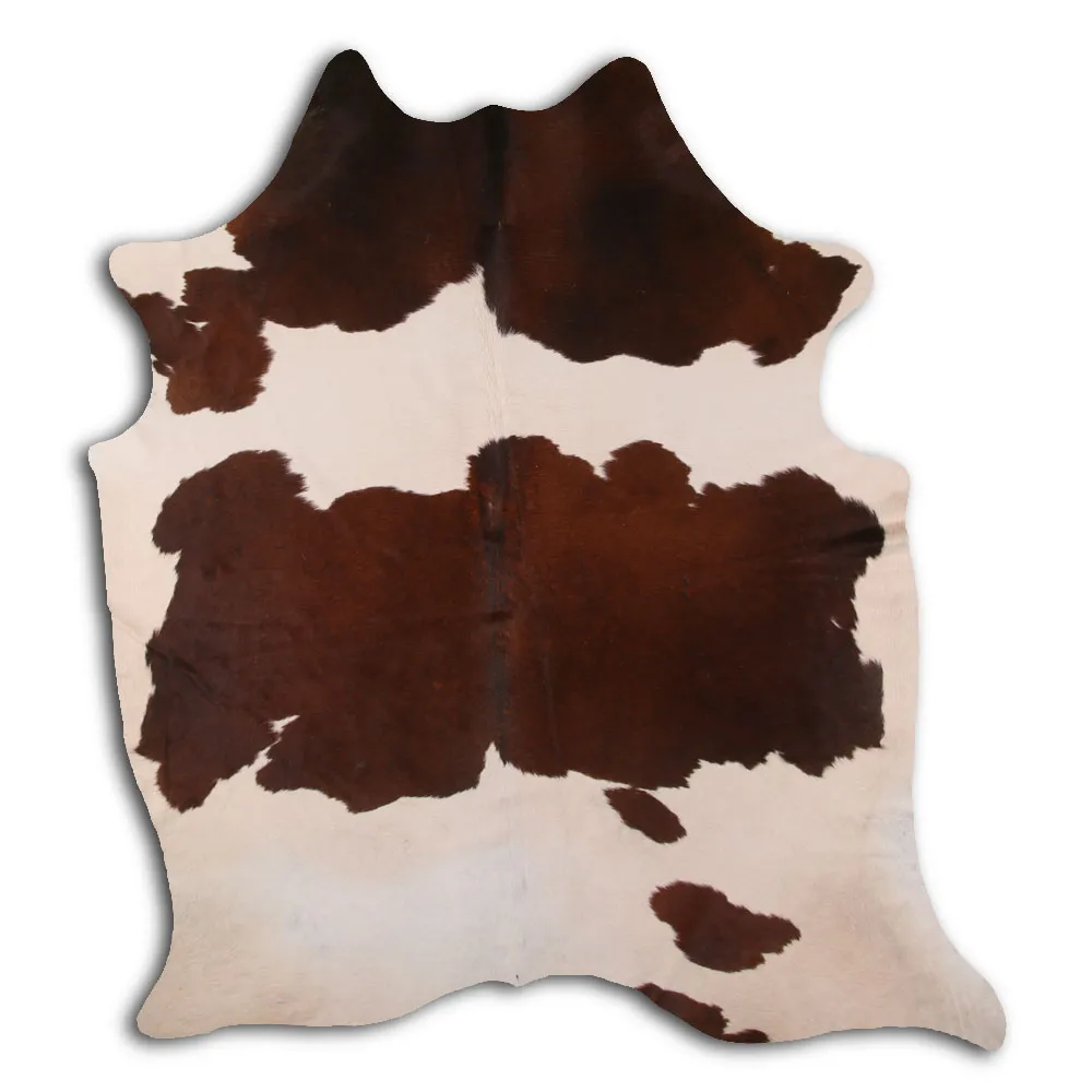 Cowhide - Classic Brown and White 03