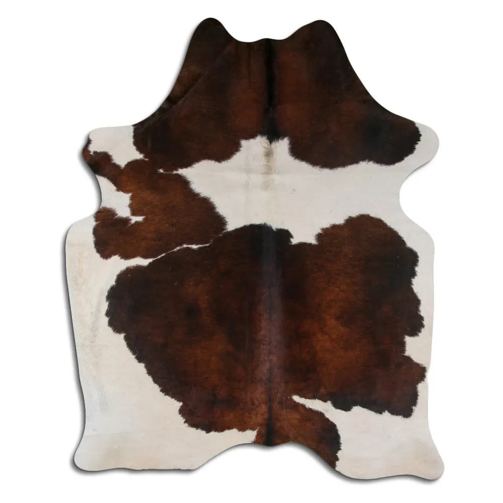 Cowhide - Classic Brown and White 140
