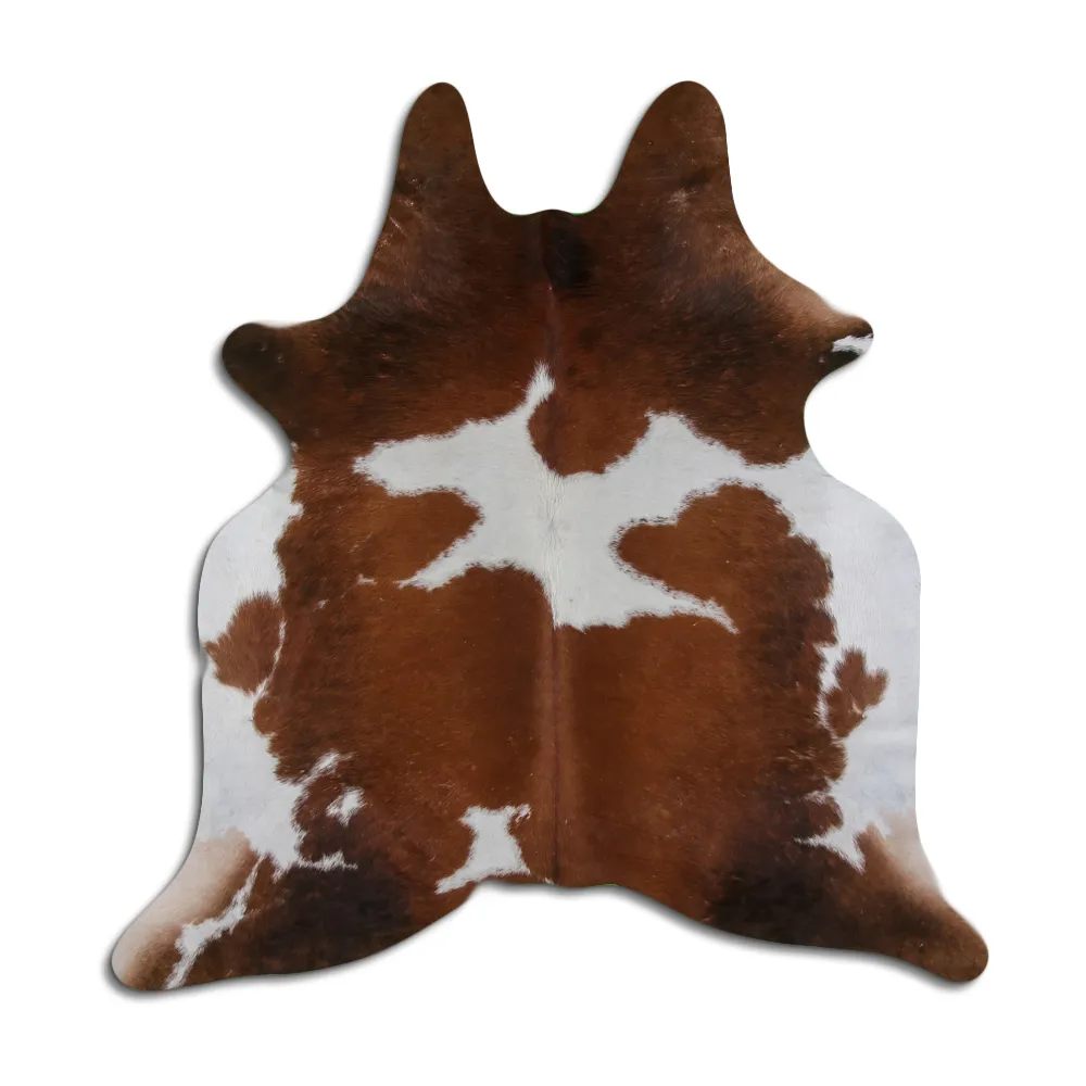 Cowhide - Classic Brown and White 50