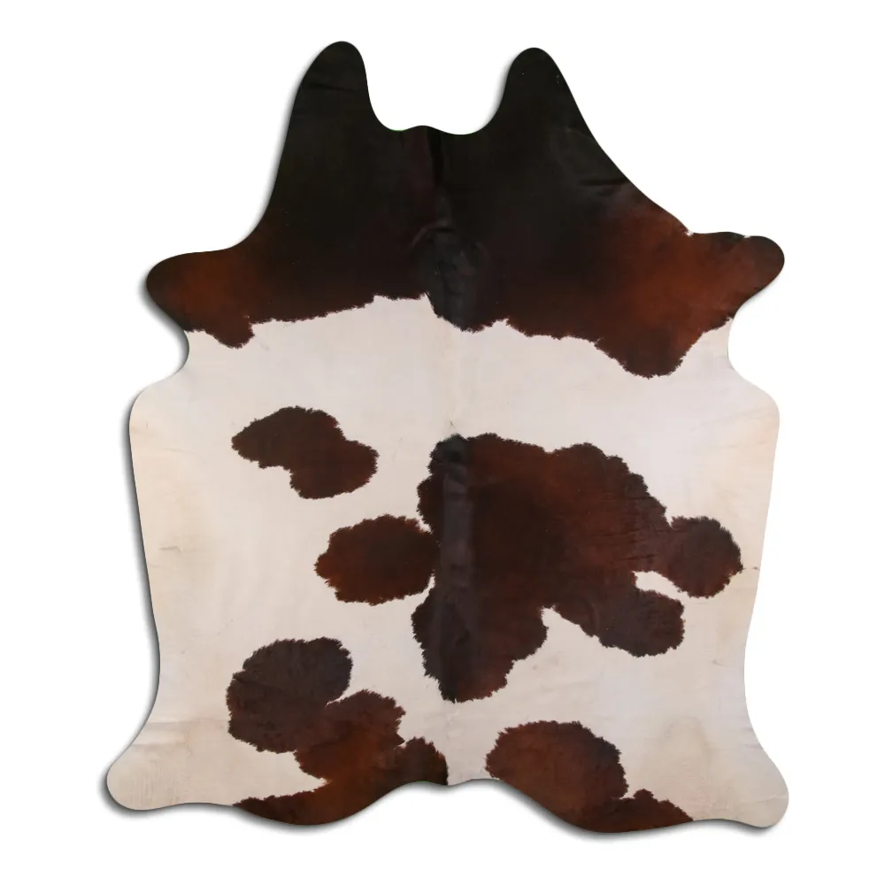 Cowhide - Classic Brown and White 91