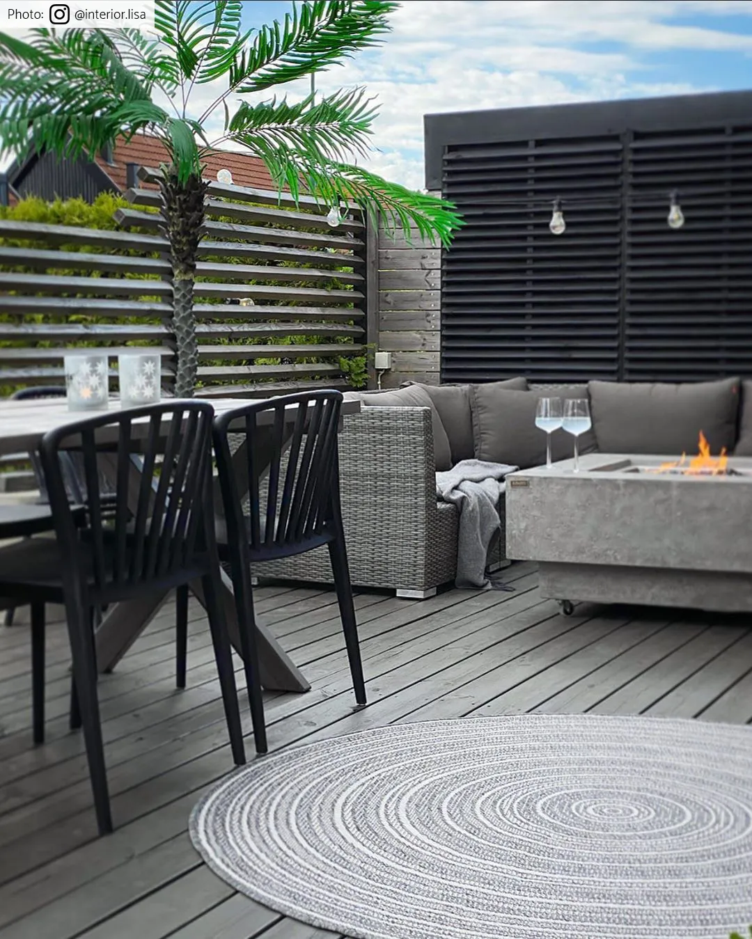 Round rug - Brussels Weave (grey)