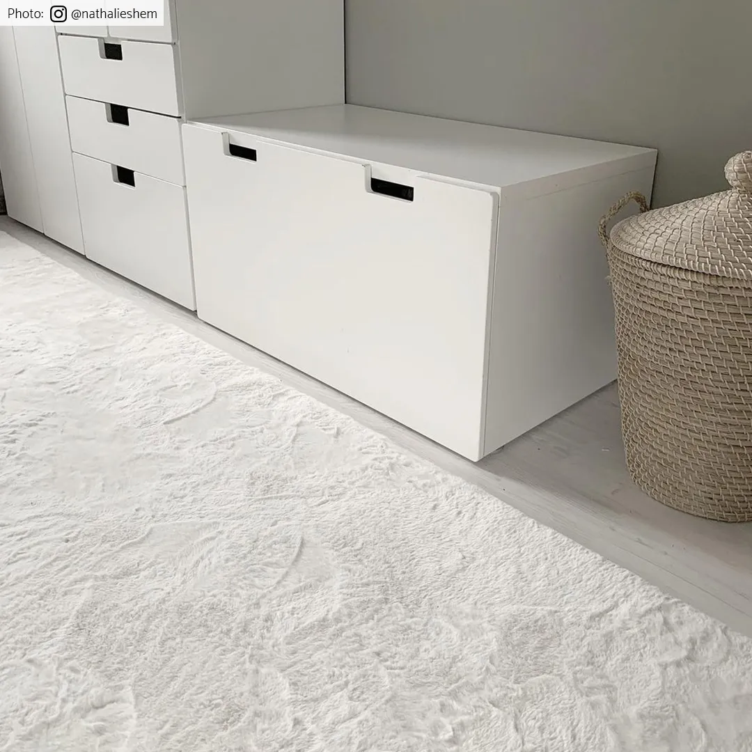 Shaggy rugs - Aranga Super Soft Fur (white)