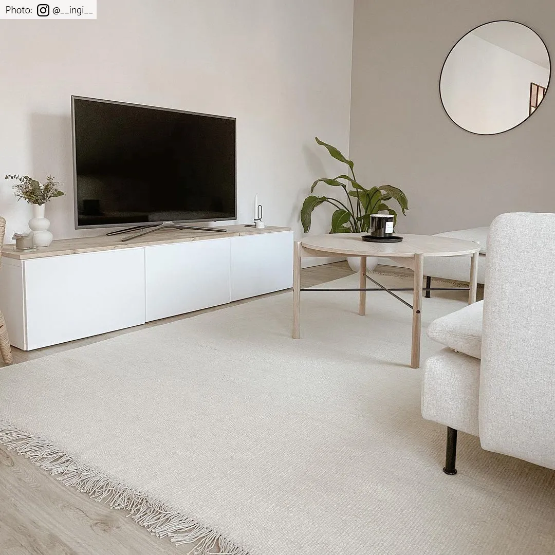 Wool rug - Bibury (cream)