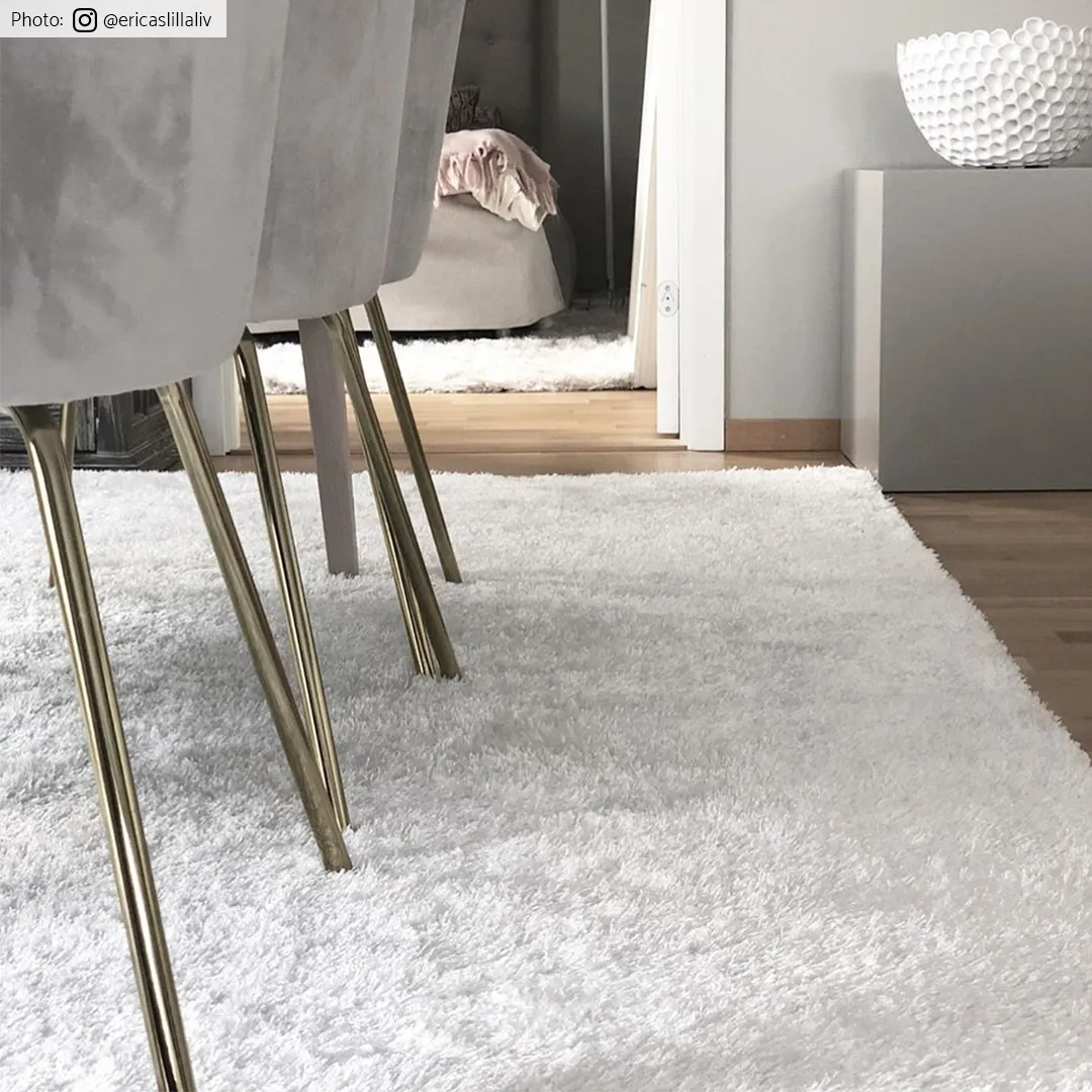 Shaggy rugs - Cosy (white)