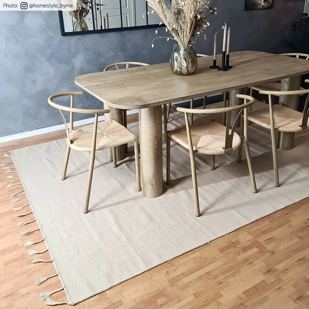 Wool rug - Malana (beige)