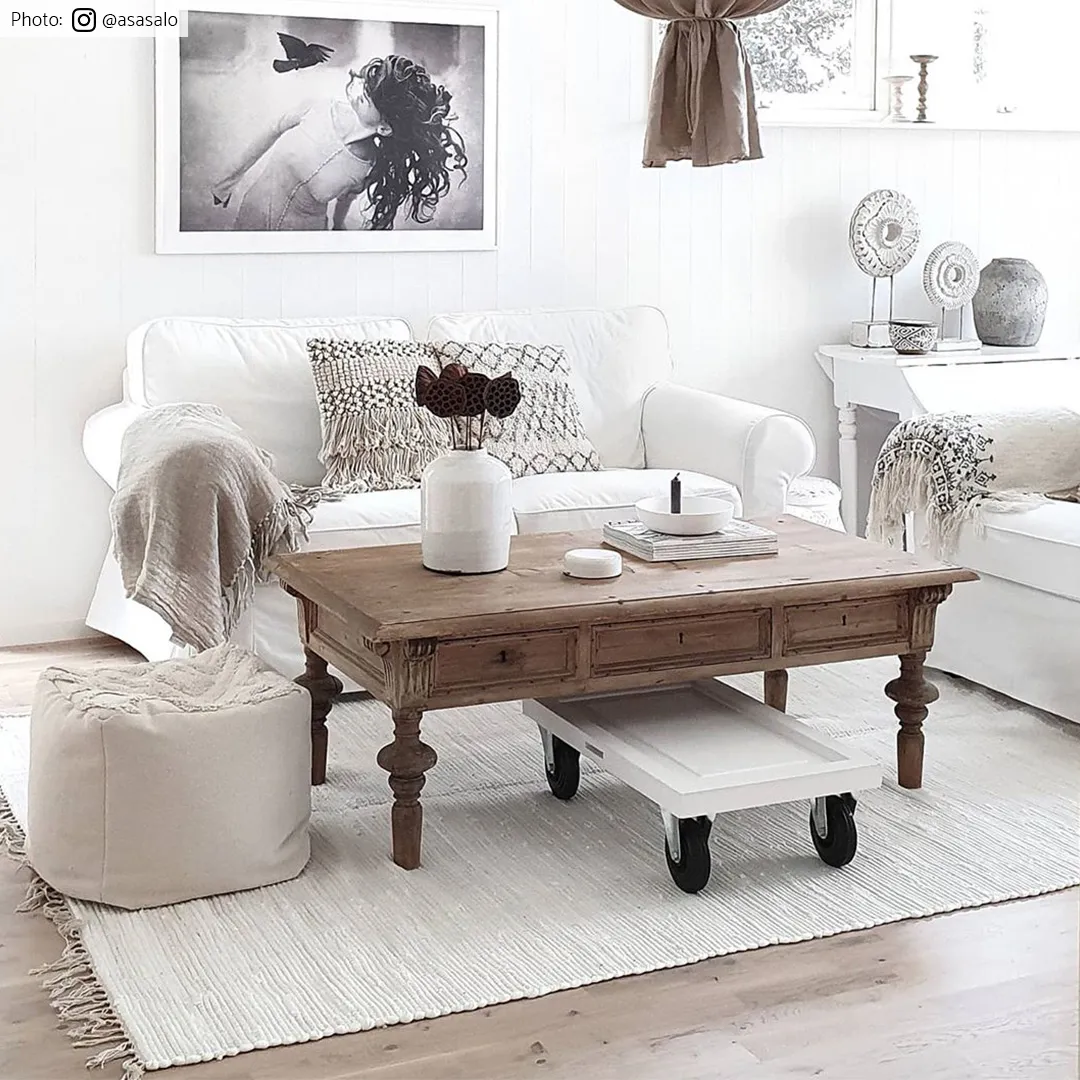 Rag rugs - Silje (white)