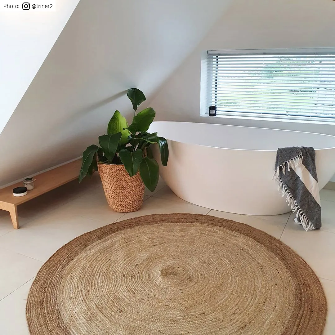 Round rugs - Wokha (jute)