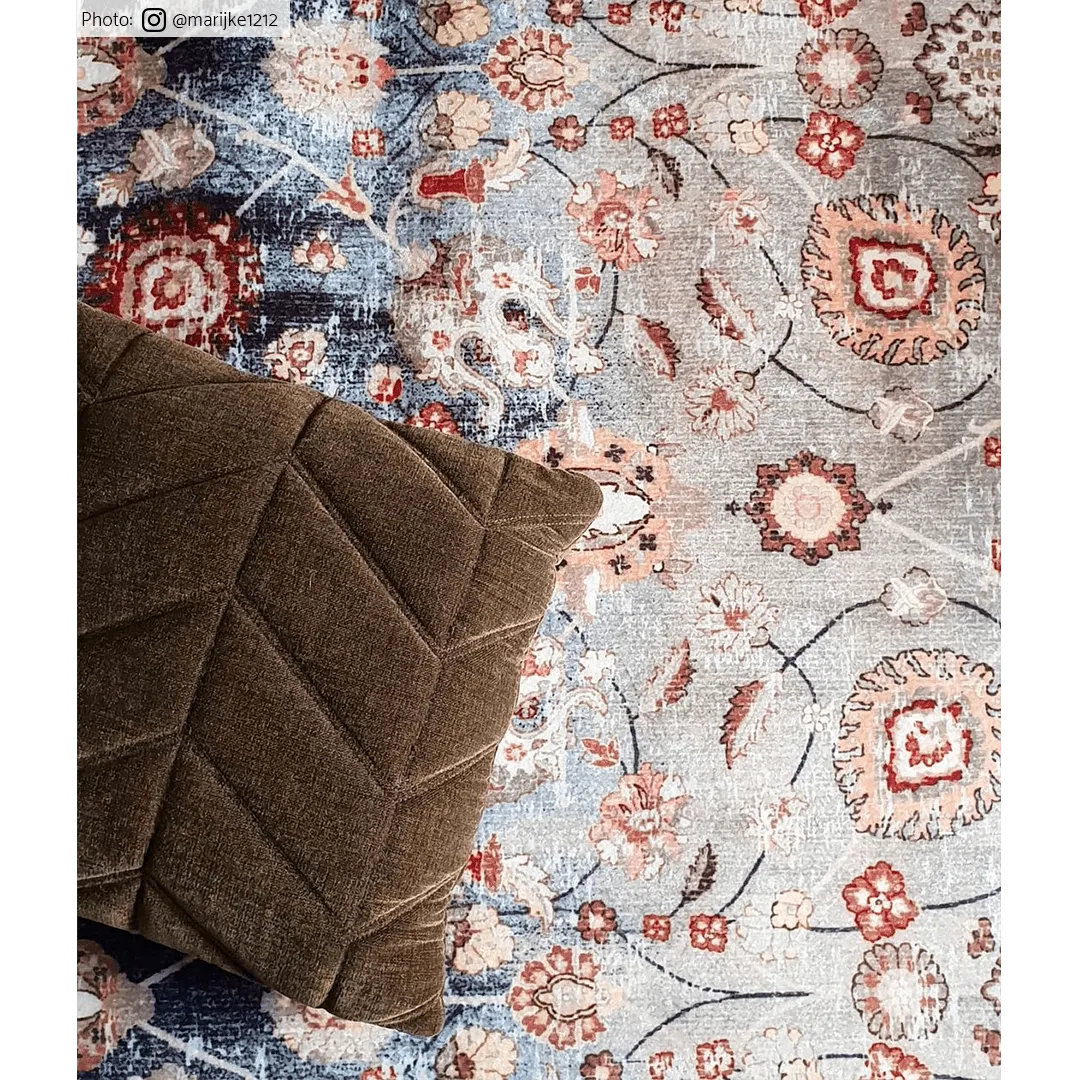 Wilton rug - Bouhjar (beige/multi)