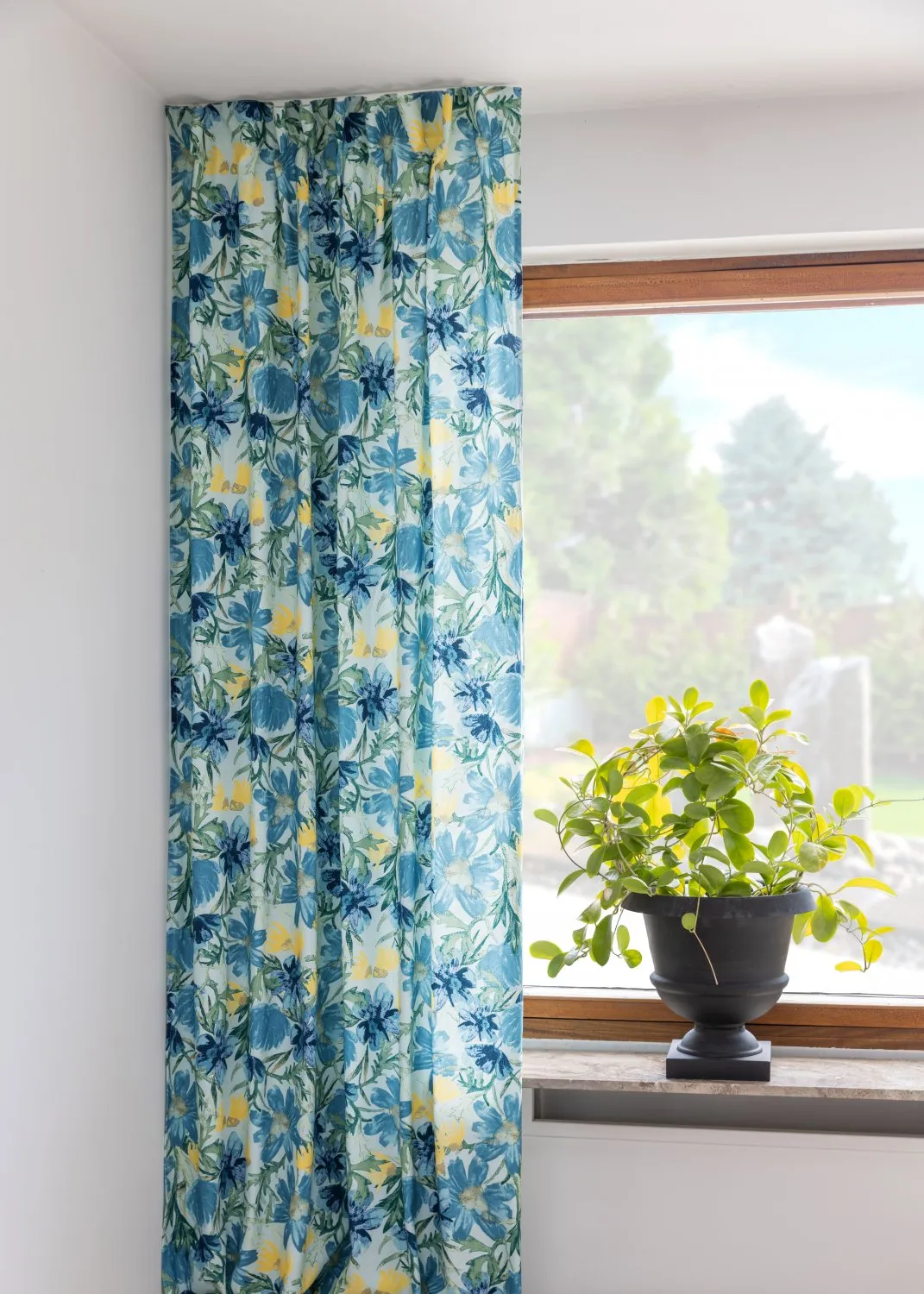 Curtains - Cotton curtain Cutie (blue)