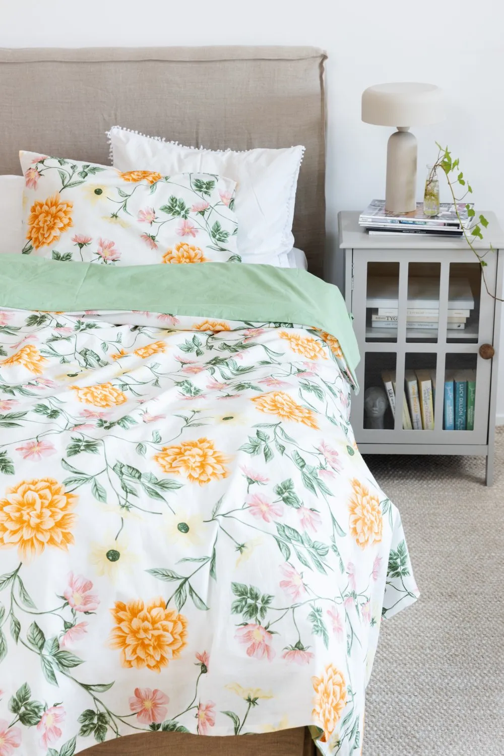 Bedset - Dahlia (orange)