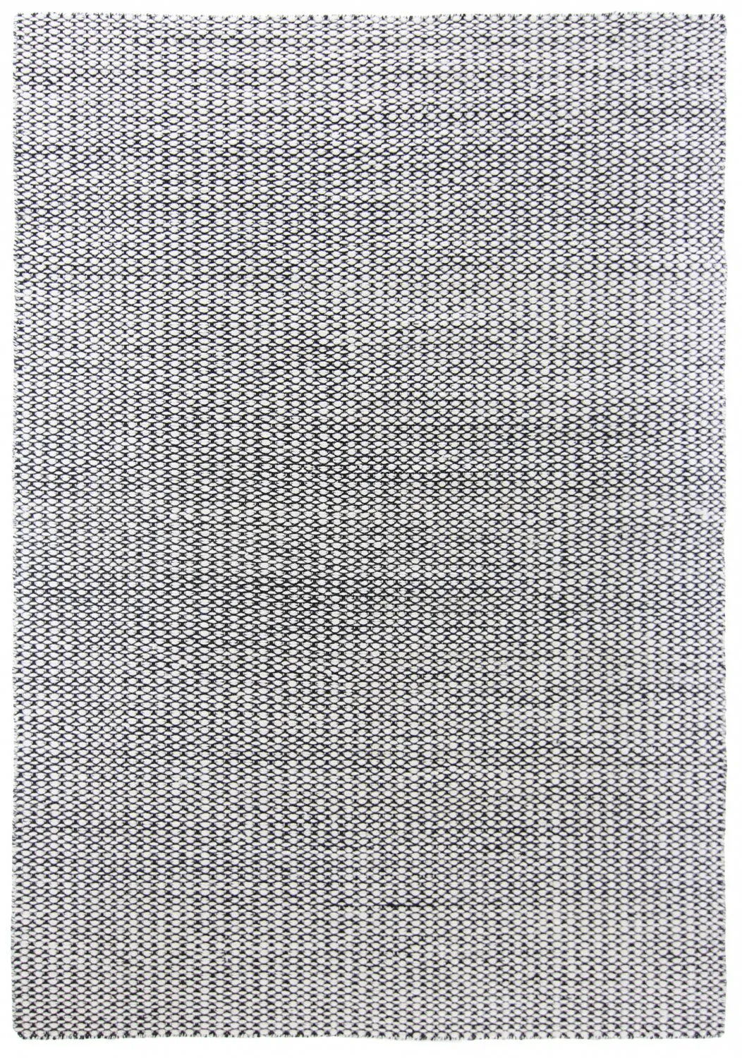 Wool rug - Delly (black/white)