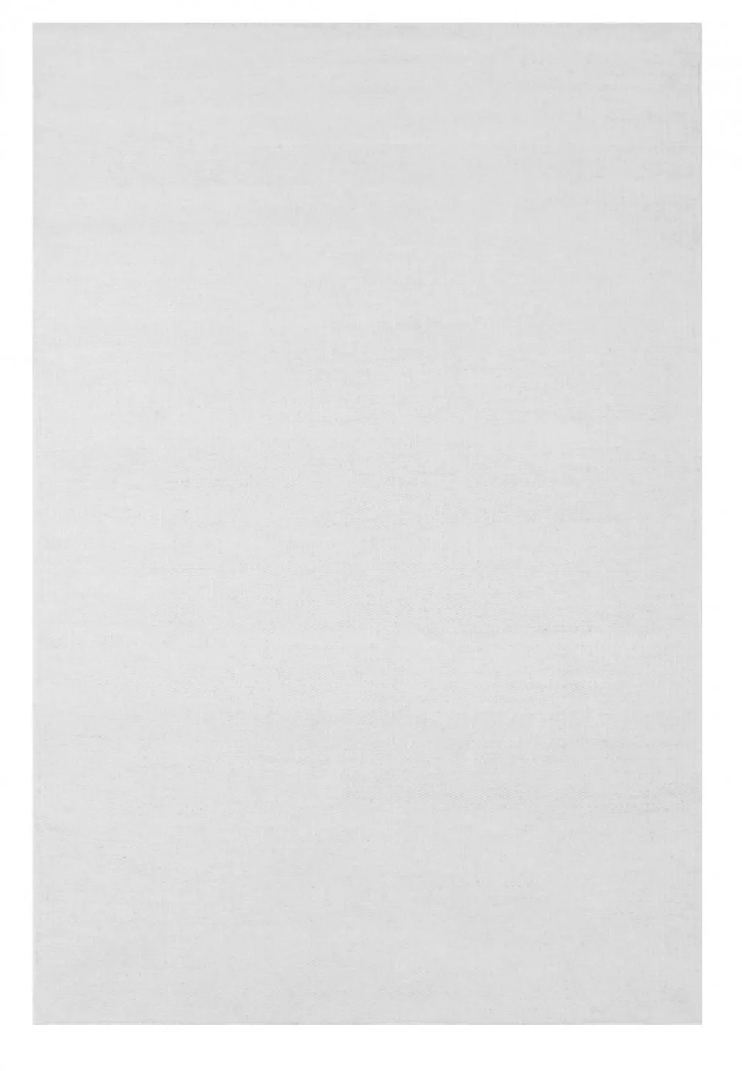 Wool rug - Dhurry (white)