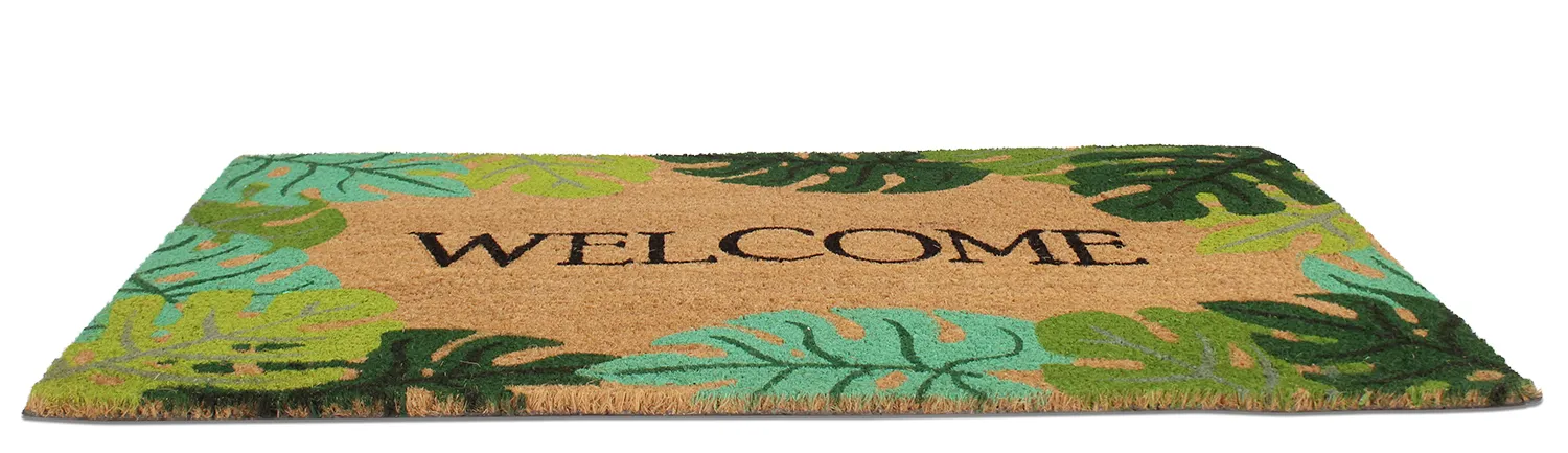 Door mat - Iris (green)