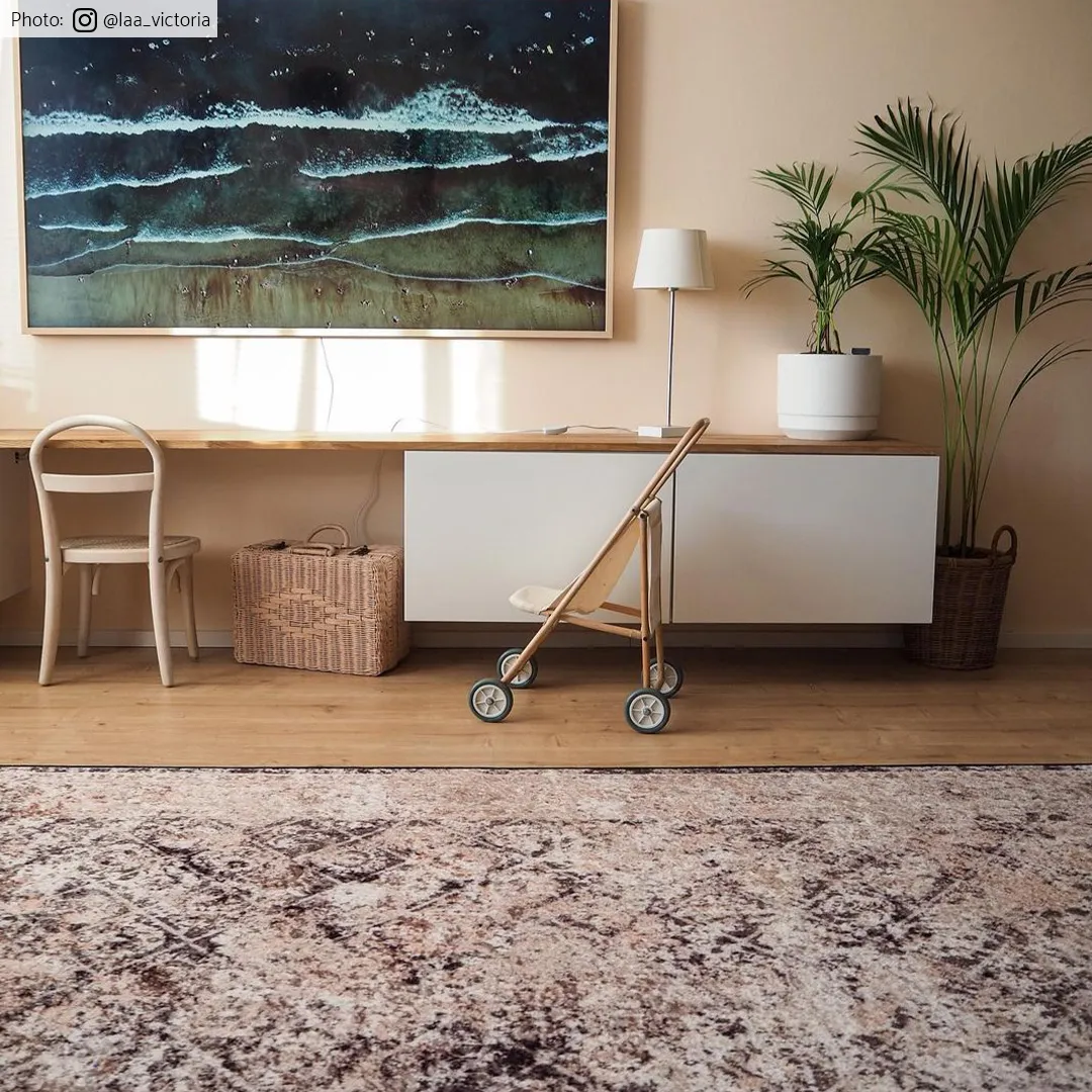 Wilton rug - Douz (black/multi)