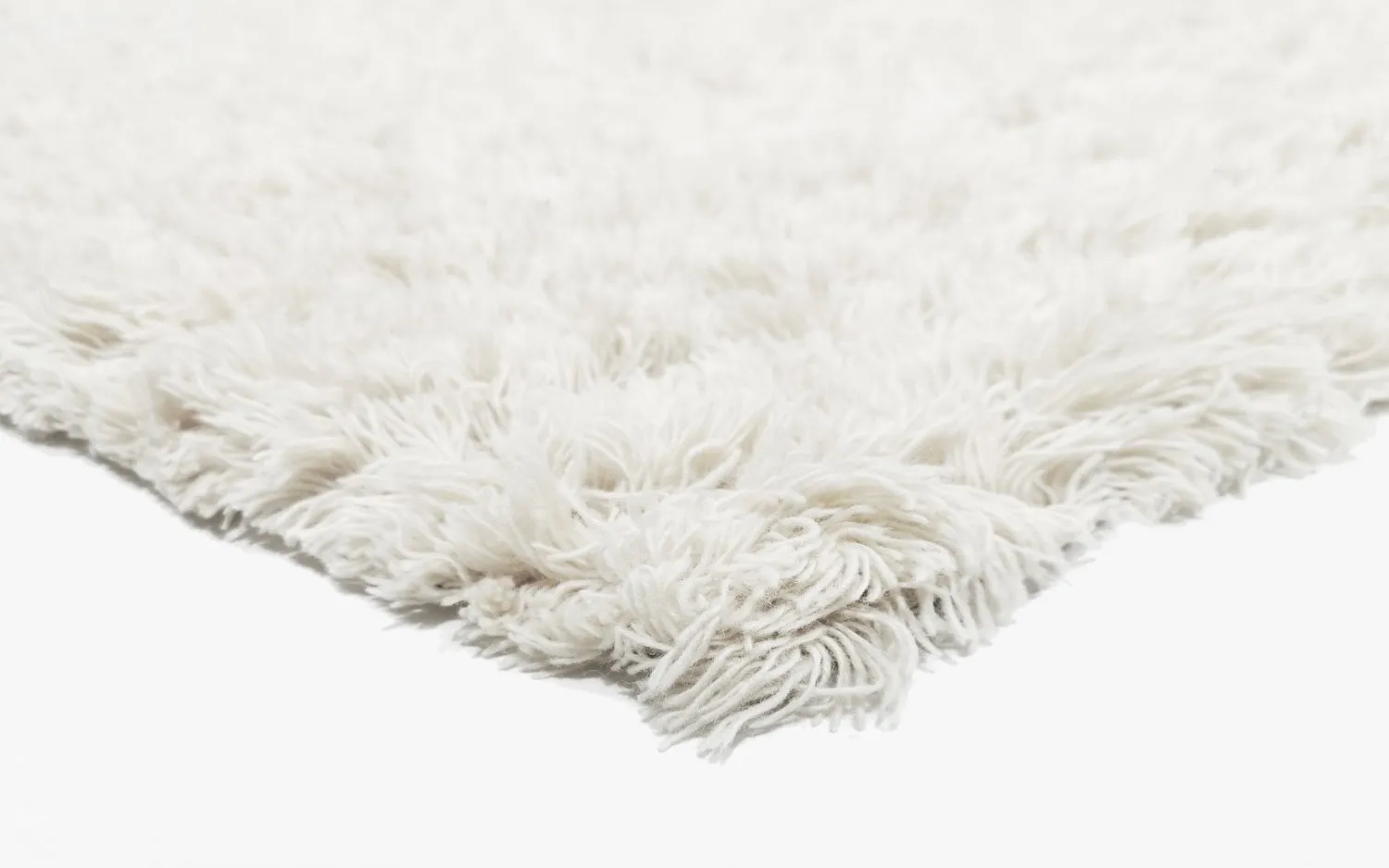 Wool rug - Aliste Wool Shaggy (snow white)