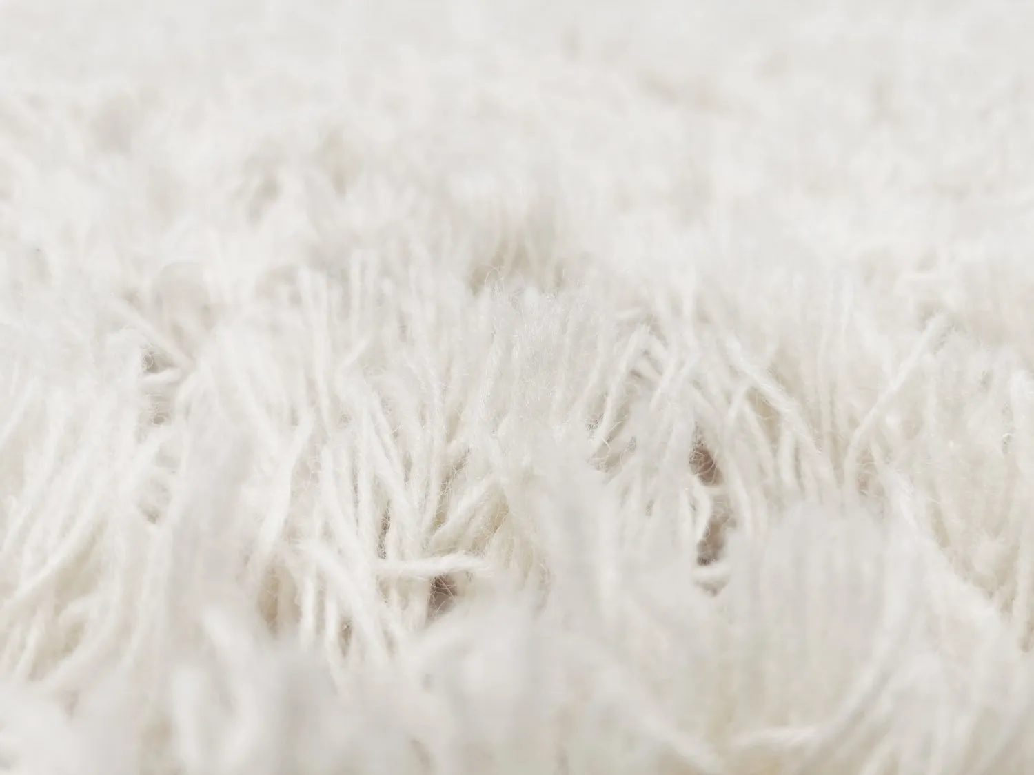 Wool rug - Aliste Wool Shaggy (snow white)