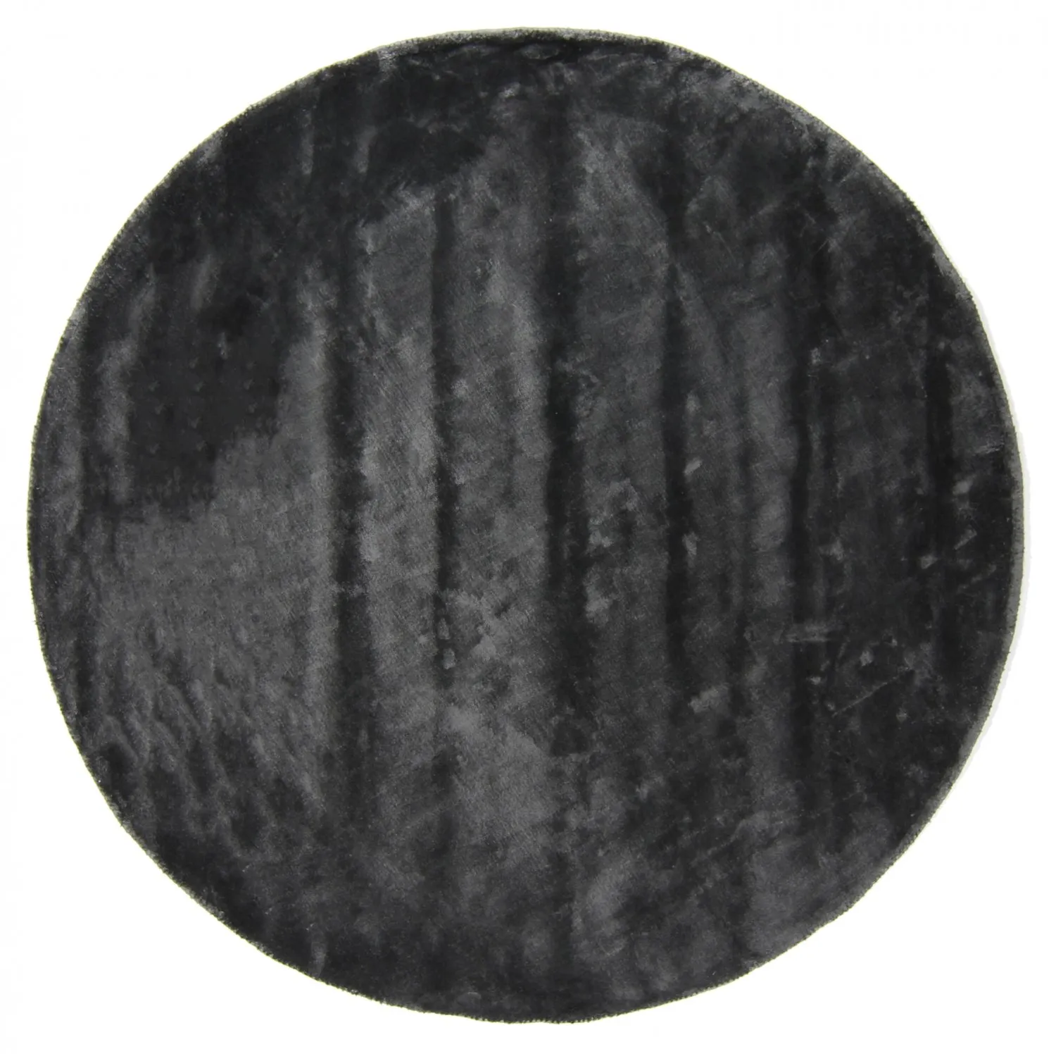 Round rug - Jodhpur Special Luxury Edition (black)