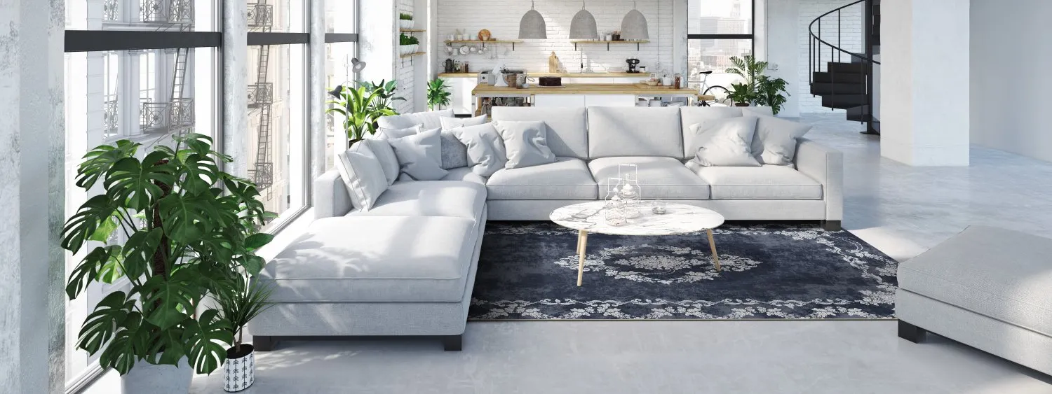 Wilton rug - Nefta (black)
