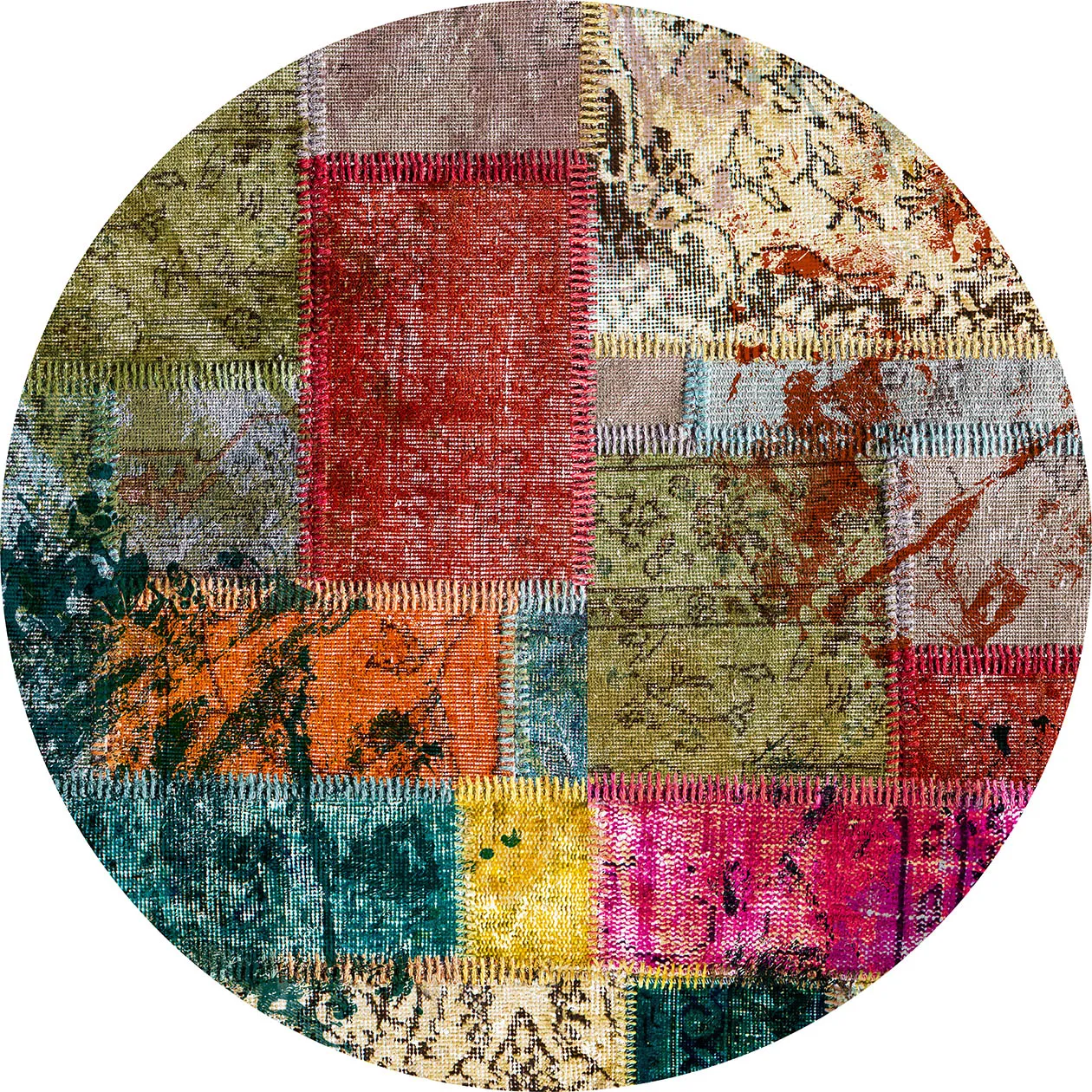 Round rug - Ariana (multi)
