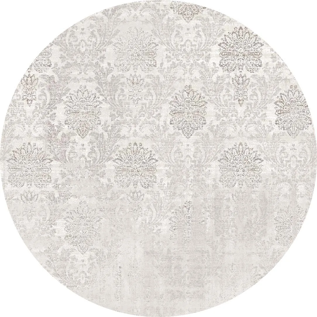 Round rug - Abyar (grey)