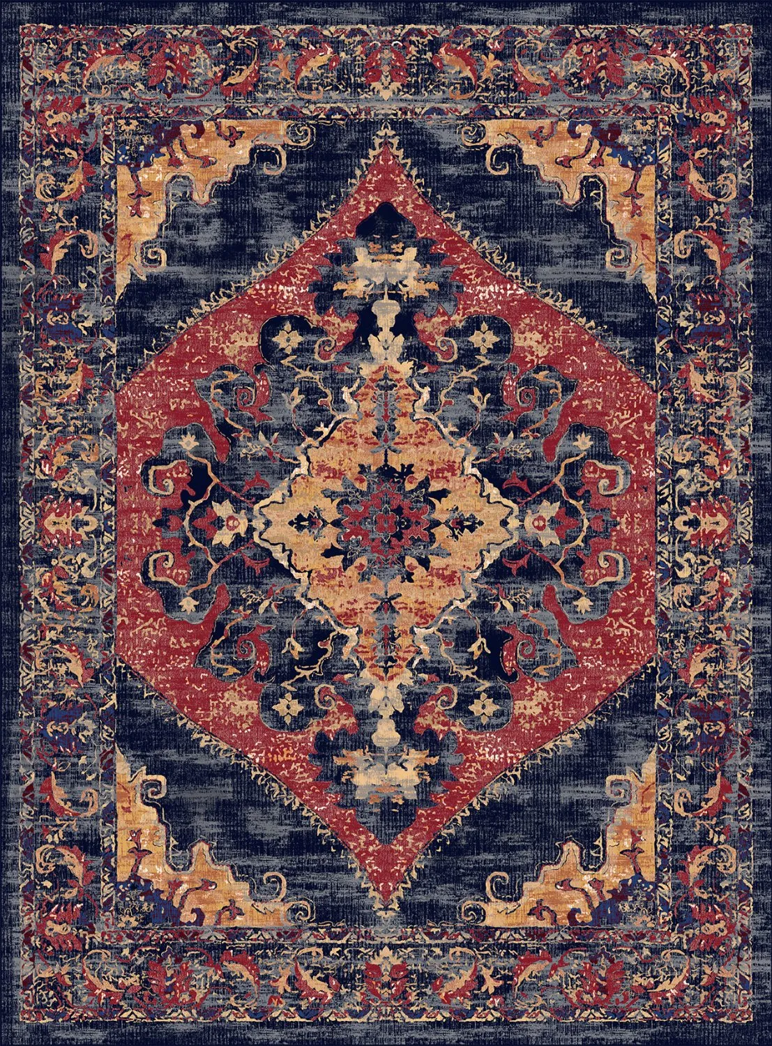 Wilton rug - Tabarka (multi)