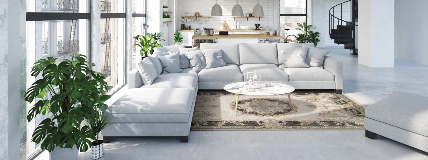 Wilton rug - Marand (grey/beige)