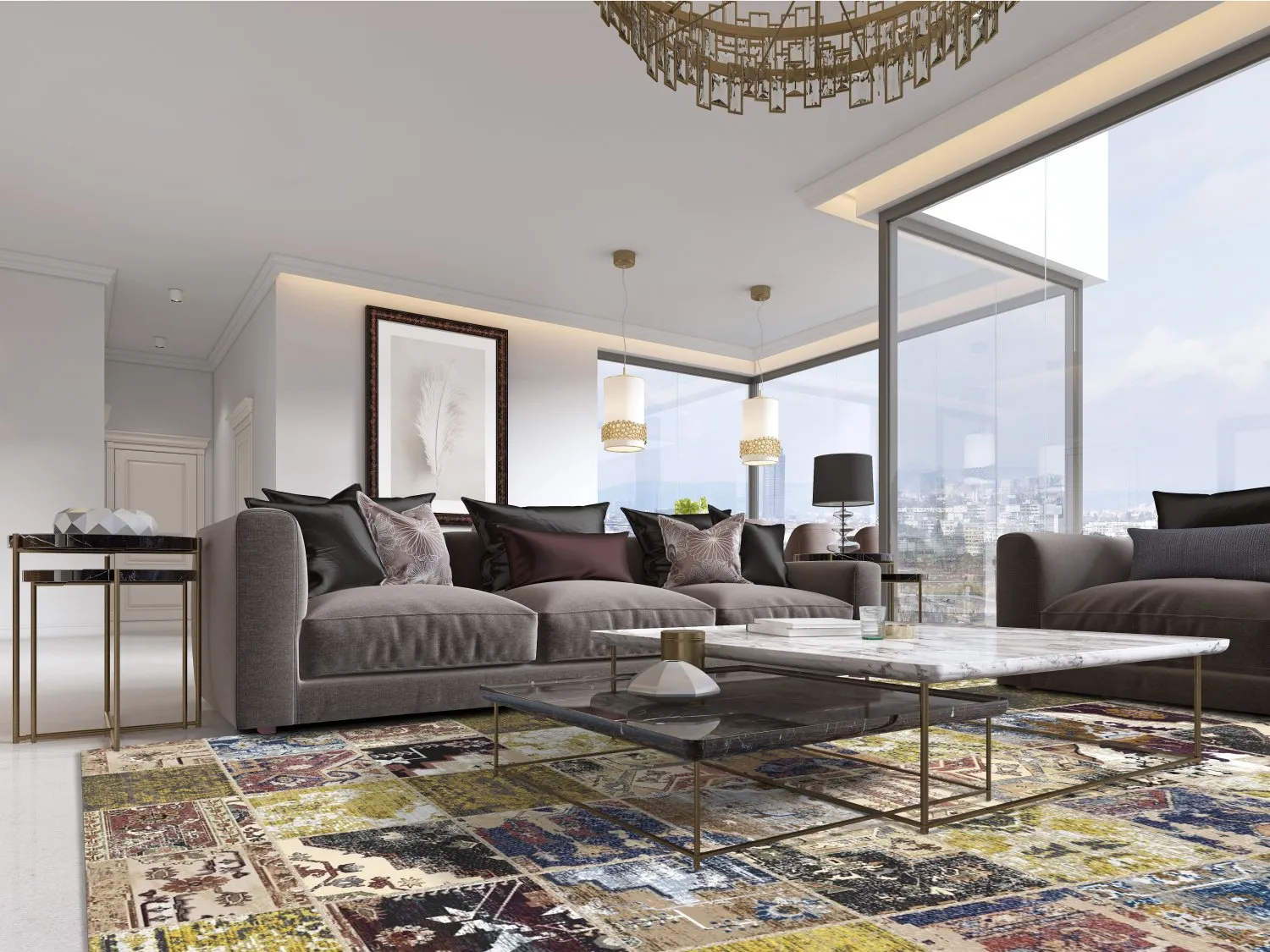 Wilton rug - Acroma (multi)