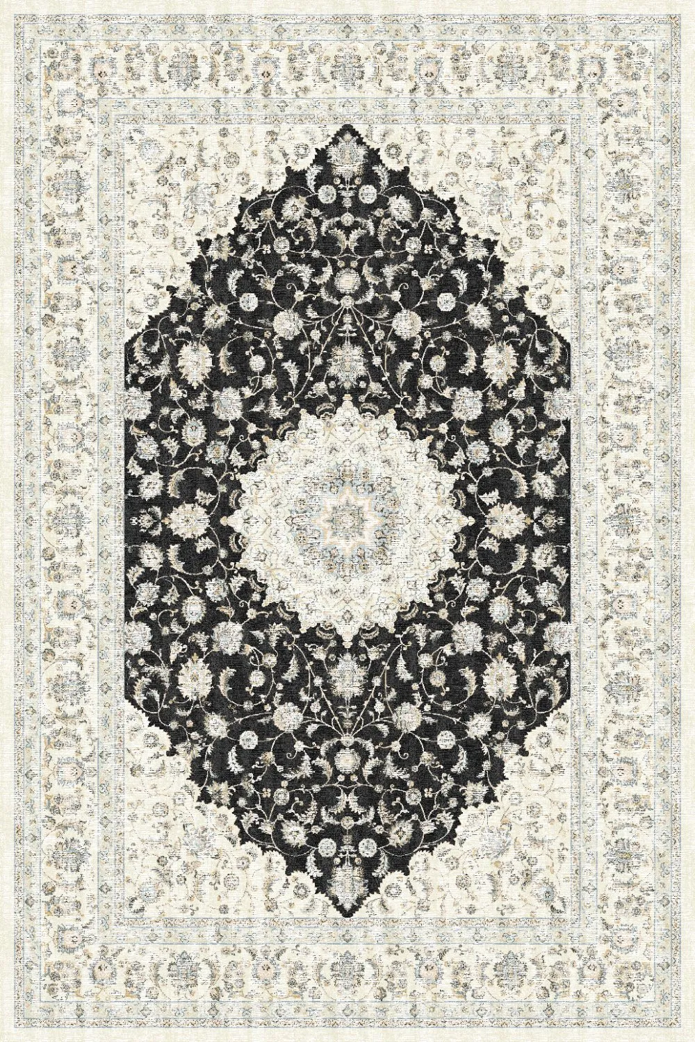 Wilton rug - Arabella (black)