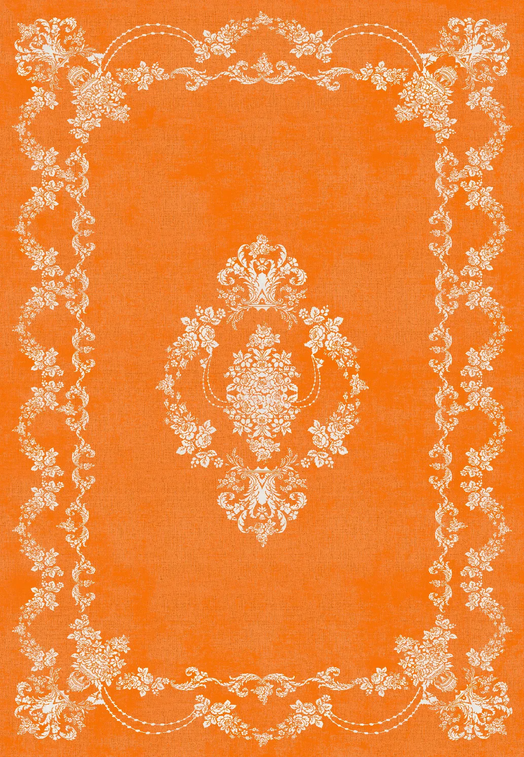 Wilton rug - Taknis (orange)