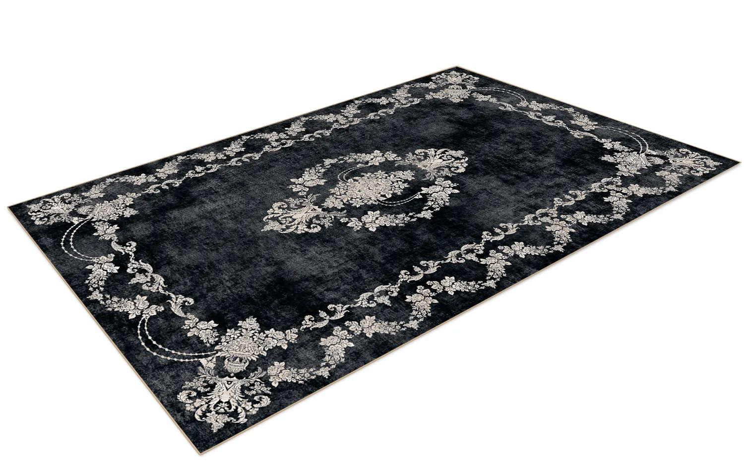 Wilton rug - Taknis (black)
