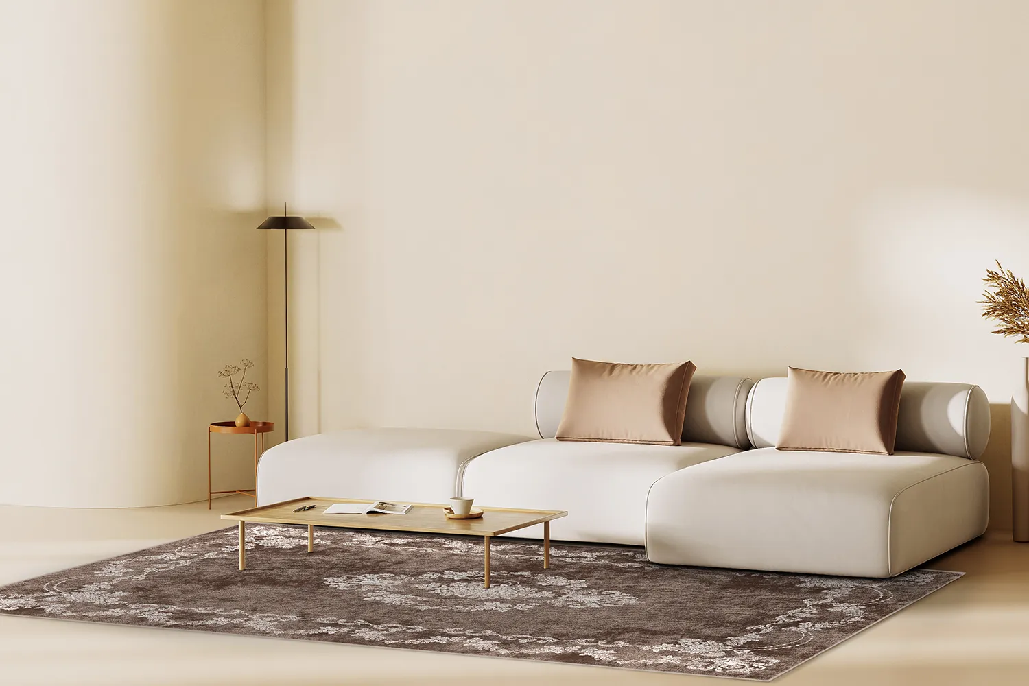 Wilton rug - Taknis (brown)