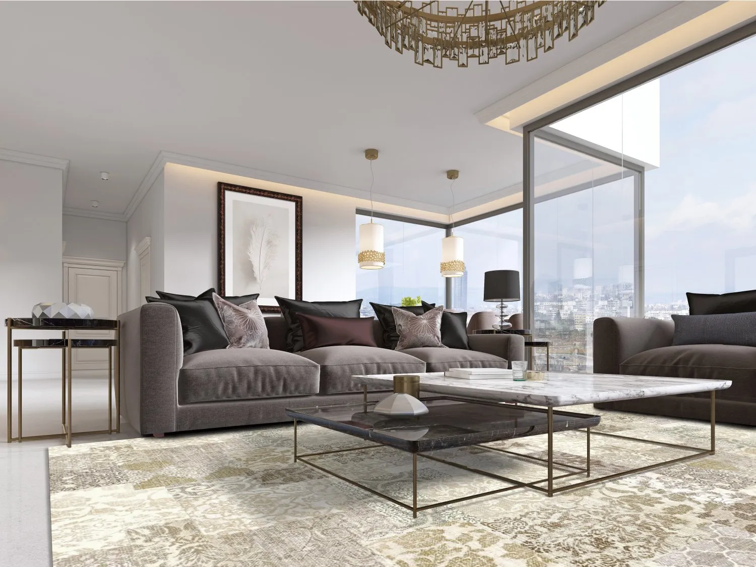 Wilton rug - Carthage (beige)
