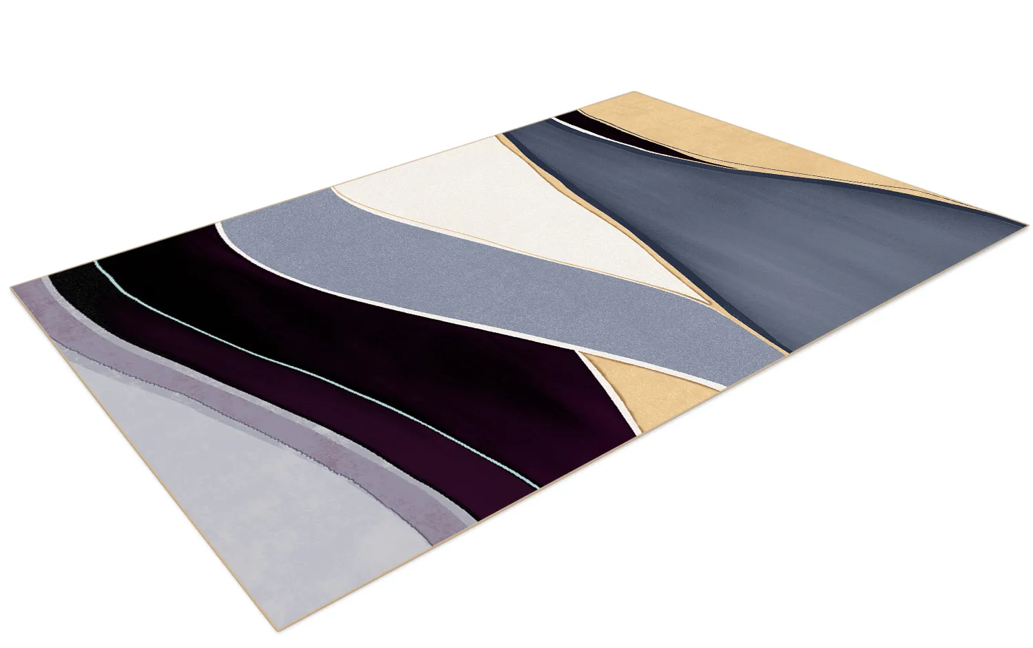 Wilton rug - Gaia (blue/multi)