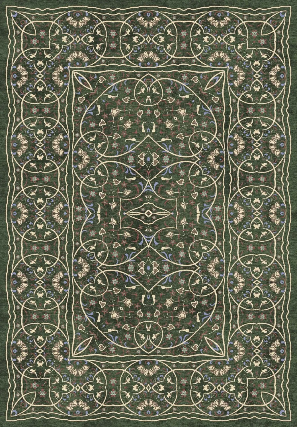 Wilton rug - Dara (green)