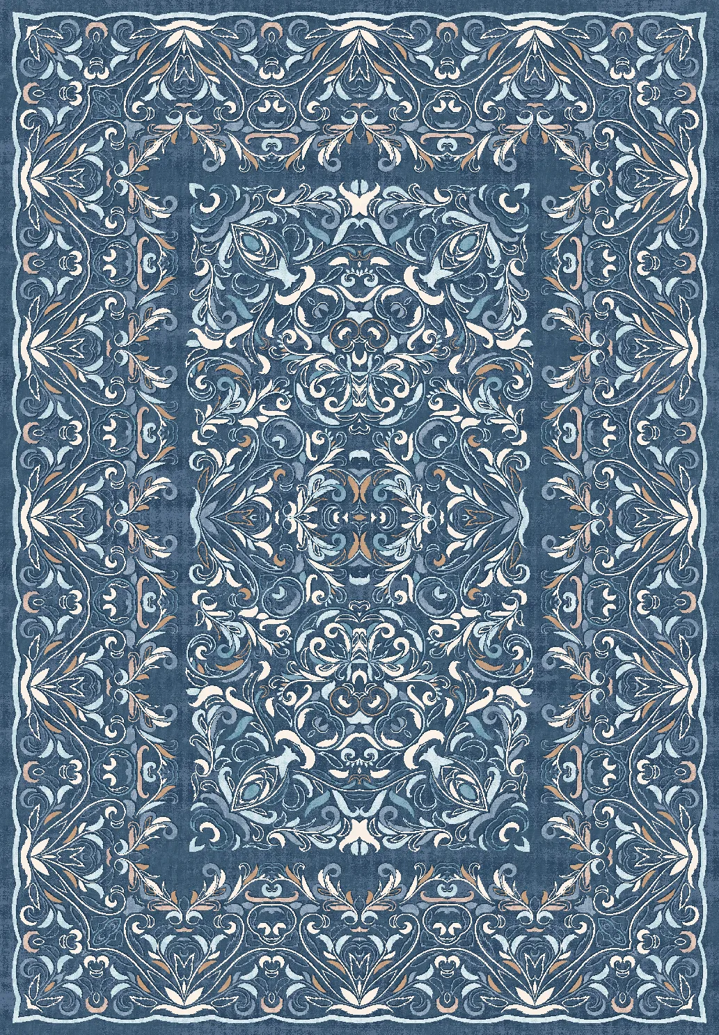 Wilton rug - Cordelia (blue)