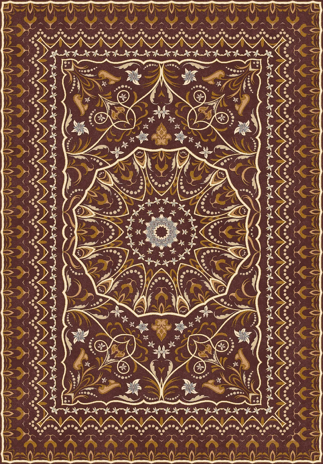 Wilton rug - Frankie (brown)